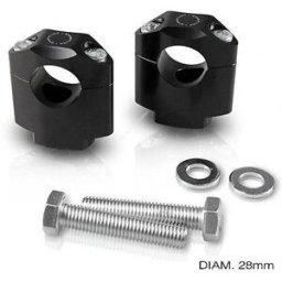 Barracuda Riser in Ergal Baracuda Universali per Manubri di 28mm taglia unica