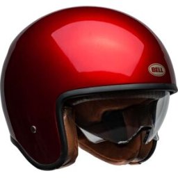 Casco Moto Jet Custom Bell TX501 Rosso Candy taglia S