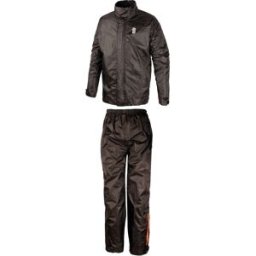 Completo Antipioggia 2 Pezzi OJ Atmosfere System Set Nero taglia 4XL