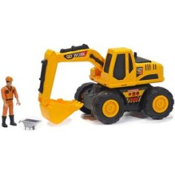 Tu Giochi - Truck Power Mezzi da Cantiere con Luci e Suoni