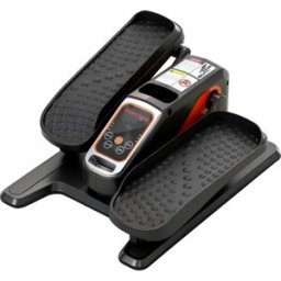 Sportnow Mini Ellittica Elettrica Silenziosa con 12 Velocità Modalità Manuale e Automatica Telecomando e Display LED Nero Aosom Italy