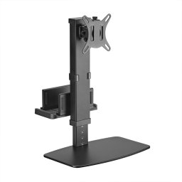 AISENS DT32TSR-165 supporto da tavolo per Tv a schermo piatto 81,3 cm (32") Nero Scrivania
