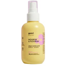 Nourish & Flourish spray districante capelli di Goovi 150 ml