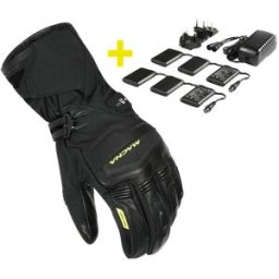 Guanti Moto Riscaldanti Macna AZRA RTX KIT (12V - 3A) Nero taglia L