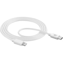 ISY Cavo Lightning IUC-0006 di ricarica a USB-C, certificato MFi, per iPhone, 1 metro, bianco