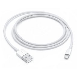 ISY Cavo Lightning IUC-0001 di ricarica a USB-A, certificato MFi, per iPhone, 1 metro, bianco