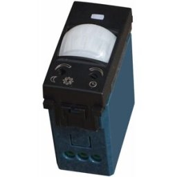 Ettroit Sensore Di Movimento 1 Modulo Nero Con Regolazione Tempo/lux Compatibile Vimar Arké – Sku Va1800