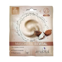 Amavital Revital – Maschera Viso per Pelle Normale e Secca