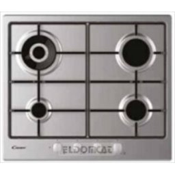 Candy Piano Cottura A Gas Chg 6br4 Wx 59,5cm-acciaio Inox