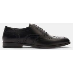 Scarosso Judy Black - Donna Scarpe Oxford Nero - Vitello 42