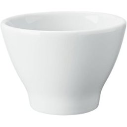 Vega Tazzina caffè Contrast senza manici ; 100 ml, 7x4.5 cm (ØxH); bianco; conica; 6 pz. / Pacco