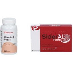 RedCare Vitamina C Depot + Sideral® Forte 1 pz Set