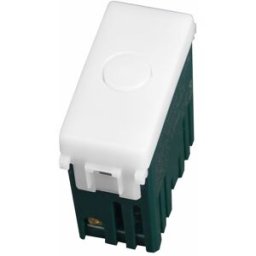 Ettroit Lampada Segnapasso Led 1 Modulo 220v 6000k Con Interruttore Click On/off Compatibile Vimar Plana – Sku Ev0301