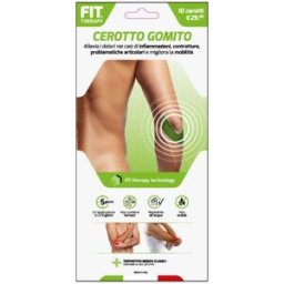 D.Fenstec Fit Therapy Patch Cerotto Gomito, 10 cerotti