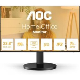 AOC Monitor 23,8 Led Ips Fhd 16:9 1ms 250 Cdm 100hz, Vga/hdmi, Multimediale