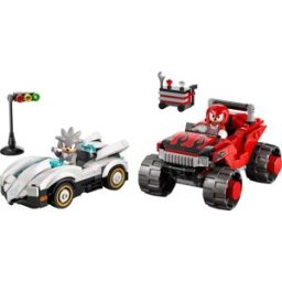 Lego Auto di Silver vs. Monster Truck di Knuckles
