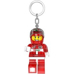 Lego Torcia portachiavi Pilota auto da corsa