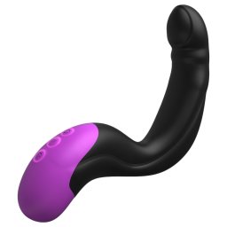 Anal Fantasy - vibratore prostatico pulsante - silicone nero