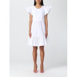 Liujo Abito in cotone Bianco Taglia 48