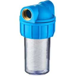 Stalgast Prefiltro da collegare a monte di un addolcitore d'acqua ; 18 cm (H); argento/blu