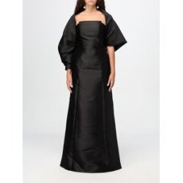 Alberta Ferretti Abito in seta Nero Taglia 40