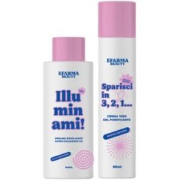 eFarma Beauty Kit Rituale Pelle Nuova - Trattamento Viso Illuminante Purificante + Beauty OMAGGIO