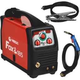 Helvi Fox 185 Flex-Line - Saldatrice Inverter Multiprocesso (MIG-MAG/MMA/TIG LIFT), corrente continua (DC), MultiTensione PFC - NO GAS