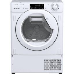 Candy BCTD H7A2TE-S ASCIUGATRICE INCASSO, Caricamento frontale, Profondità 49,2 cm, Bianco, Classe E