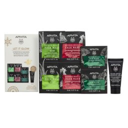 Apivita Let it glow Express beauty e gel detergente nero