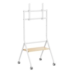 Ewent EW1582 Supporto TV a parete 2,18 m (86") Bianco, Legno