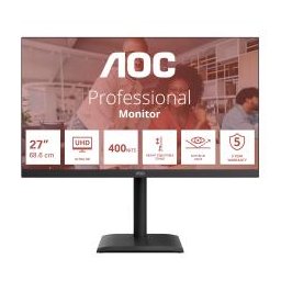 AOC 27 MONITOR 3840X2160 60HZ REG ALT