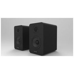Casse EMPIREStudio Monitor S4 M.S4 amplificate da 148Watt Woofer da 4" a Banda Larga e cabinet in Legno MDF