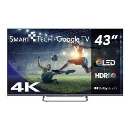 SMART TECH $43 4K QLED GOOGLE TV TVSAT