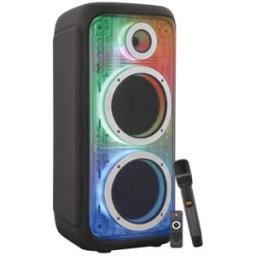 Cassa Audio Diffusore Amplificato Techno Bt Con Radiomicrofono - Woofer 10