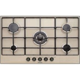 glem gas Gt955sa Gt955sa Piano Cottura 5 Fuochi A Gas 90 Cm (1 Bruciatore Tripla Corona) Colore Sabbia