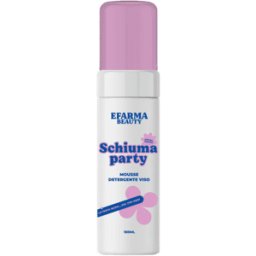 eFarma Beauty Schiuma Party Mousse Detergente Viso Delicata 150 ml per Pelli Sensibili