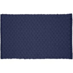 KASANOVA Tappeto bagno ciniglia 80x50 cm Dark blue