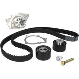 Hepu Pompa dell'acqua + kit cinghia di distribuzione PK08411