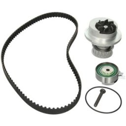 Hepu Pompa dell'acqua + kit cinghia di distribuzione PK03121