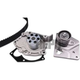 Hepu Pompa dell'acqua + kit cinghia di distribuzione PK09570S