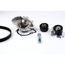 Hepu Pompa dell'acqua + kit cinghia di distribuzione PK09020