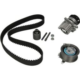 Hepu Pompa dell'acqua + kit cinghia di distribuzione PK05500