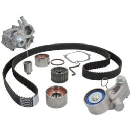 Hepu Pompa dell'acqua + kit cinghia di distribuzione PK75090