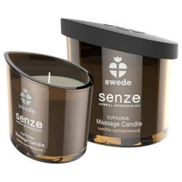 Swede Senze - candela da massaggio - vaniglia, sandalo - 50ml