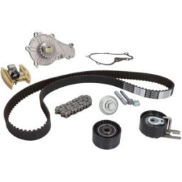 Hepu Pompa dell'acqua + kit cinghia di distribuzione PK08030XT