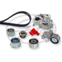Gates Pompa dell'acqua + kit cinghia di distribuzione PowerGrip™ KP1TH15537XS-1