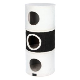 KERBL GATTO TIRAGRAFFI BOTTE NIKI 37,5x90 CM BIANCO/NERO