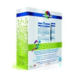 PIETRASANTA PHARMA SpA Master Aid Sport Ghiaccio Istantaneo per Terapia del Freddo 2 Pezzi