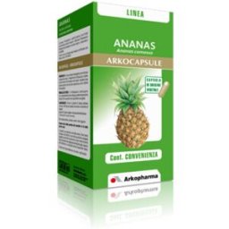 ARKOFARM Srl Arkopharma Arkocapsule Ananas Gambo Integratore Drenante 45 Capsule