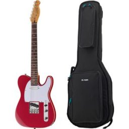 Harley Benton TE-62DB CAR w/Bag Candy Apple Red lucido